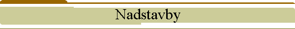 Nadstavby